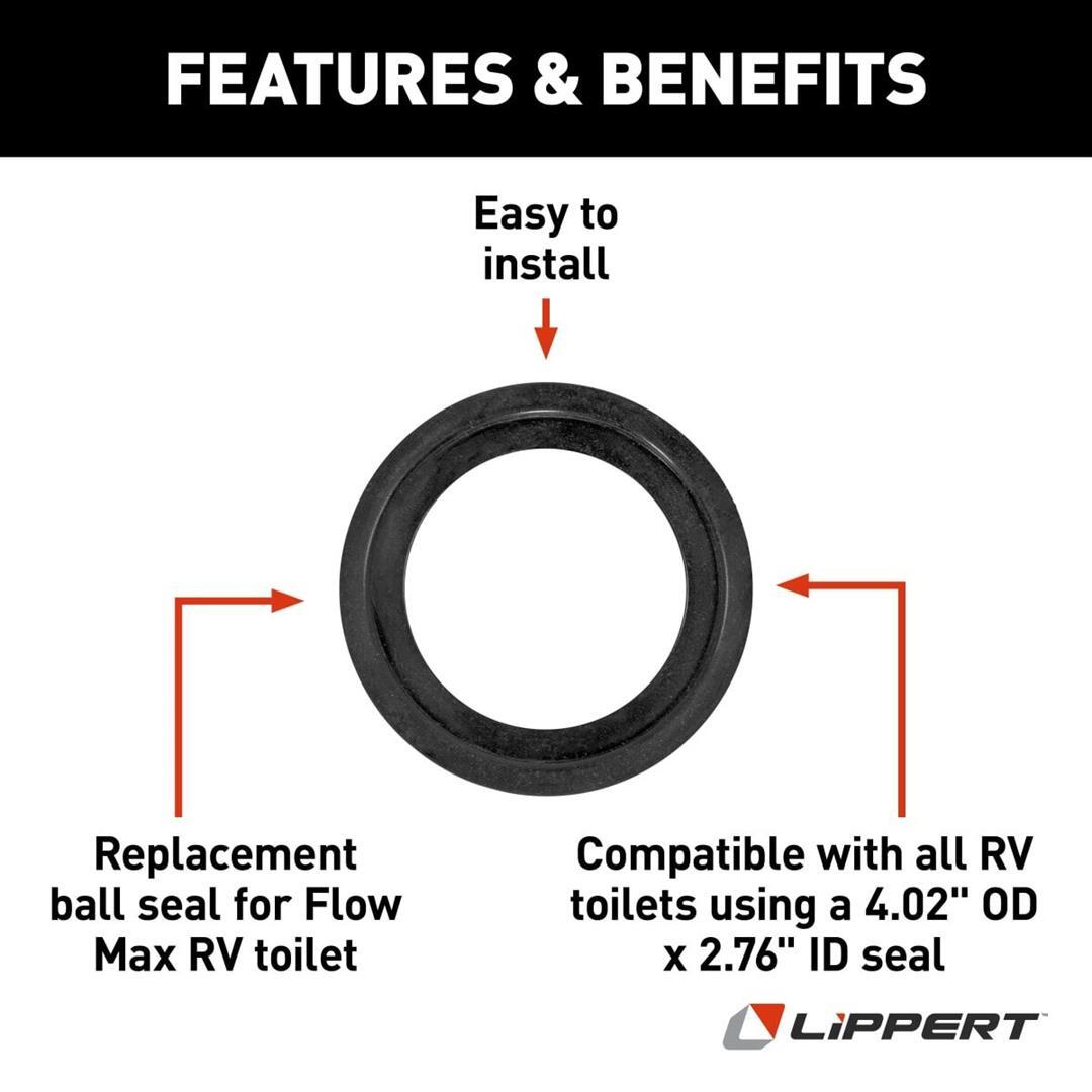 Lippert Components 2023038024 Flow Max ™ TOILET COMPONENTS RV