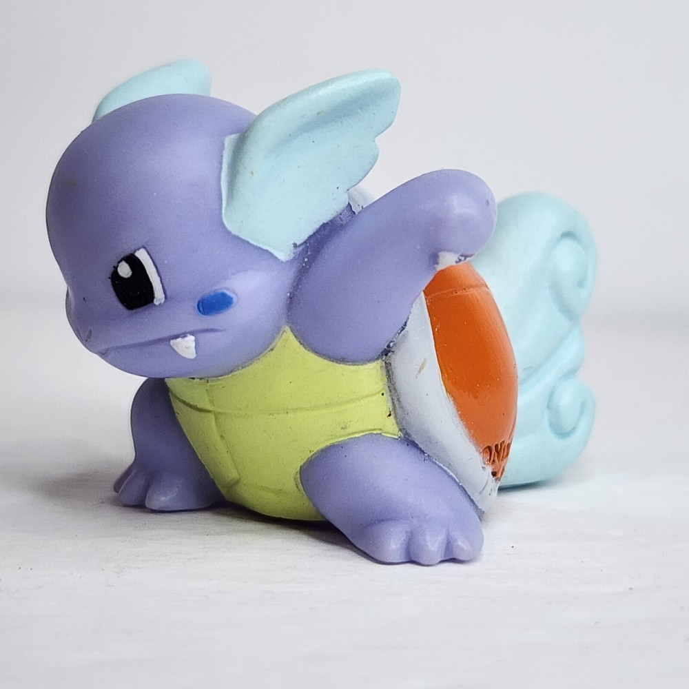 2005 Pokemon 1.5" Attack Wartortle Finger Puppet Figure Gotta Catch Them All