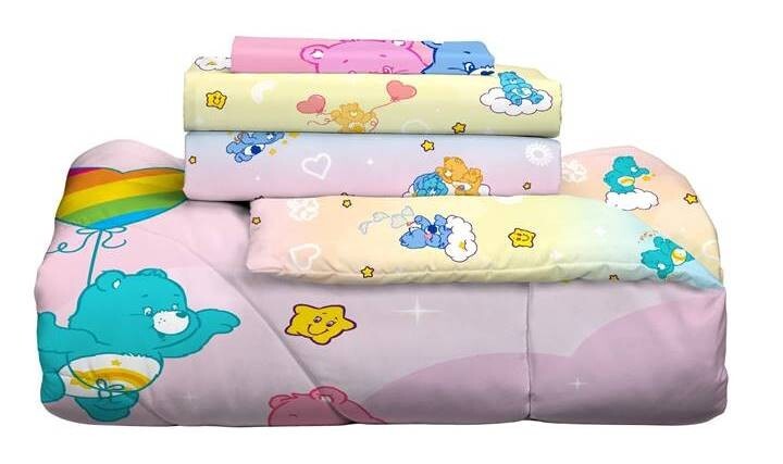 Care Bears "Walk on Sunshine" Kids Reversible Bed Set-W84633208556, W84618150396
