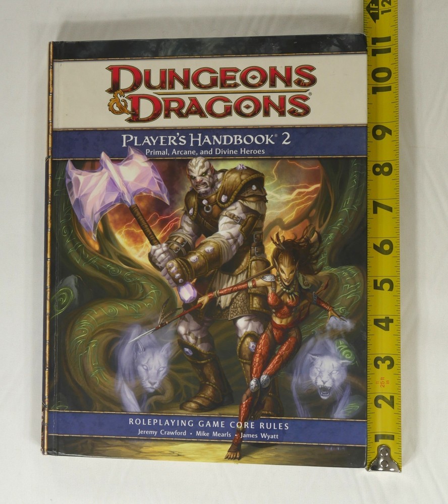Dungeons & Dragons: Player's Handbook 2- Roleplaying Game Core Rules 2009 EUC
