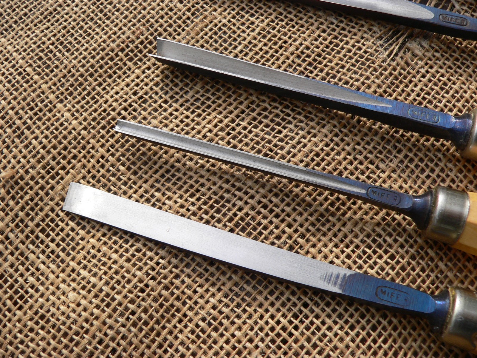 MIFER Carving Chisels Set of 6 Woodworking Tools, Spain