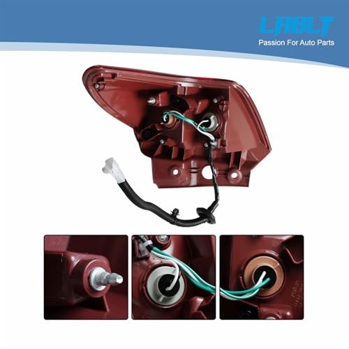 Driver Left Outer Side Tail Light Replacement for 2013 2014 2015 RAV4 Rear