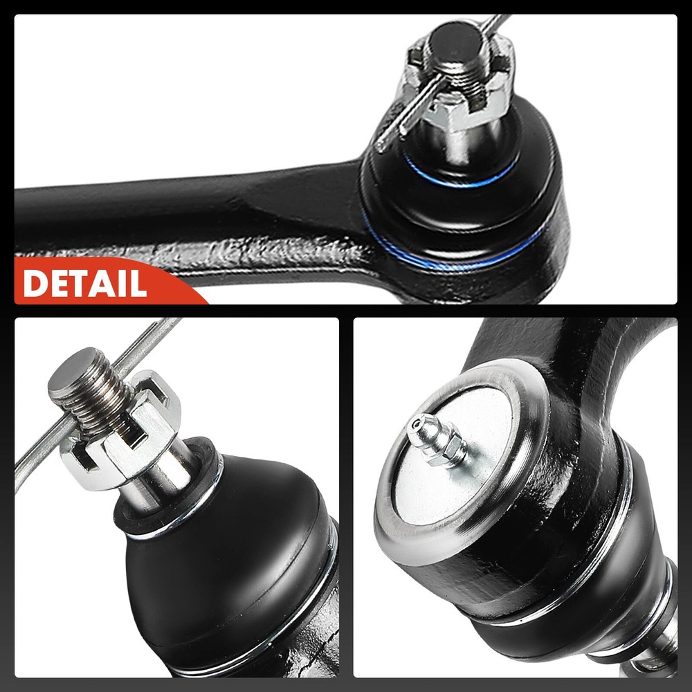 4Pcs Front Inner & Outer Tie Rod End for Ford E-150 E-250 08-14 E-350 Super Duty