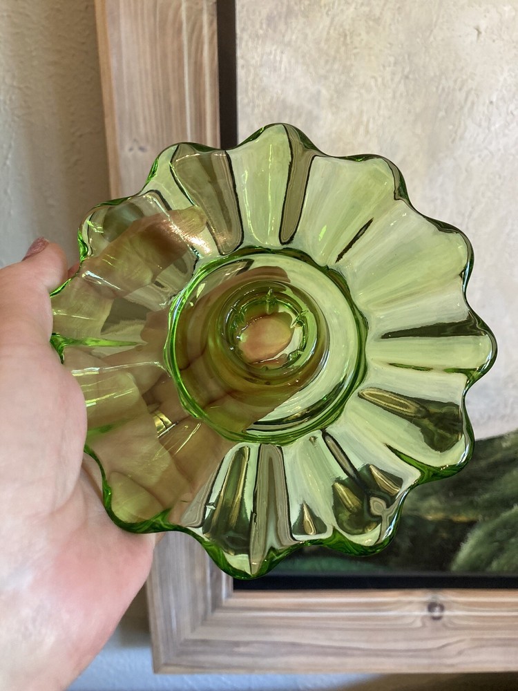 Celestial Limelight MCM candle holders