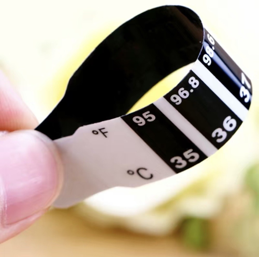 Quick Read Forehead Thermometer Strips