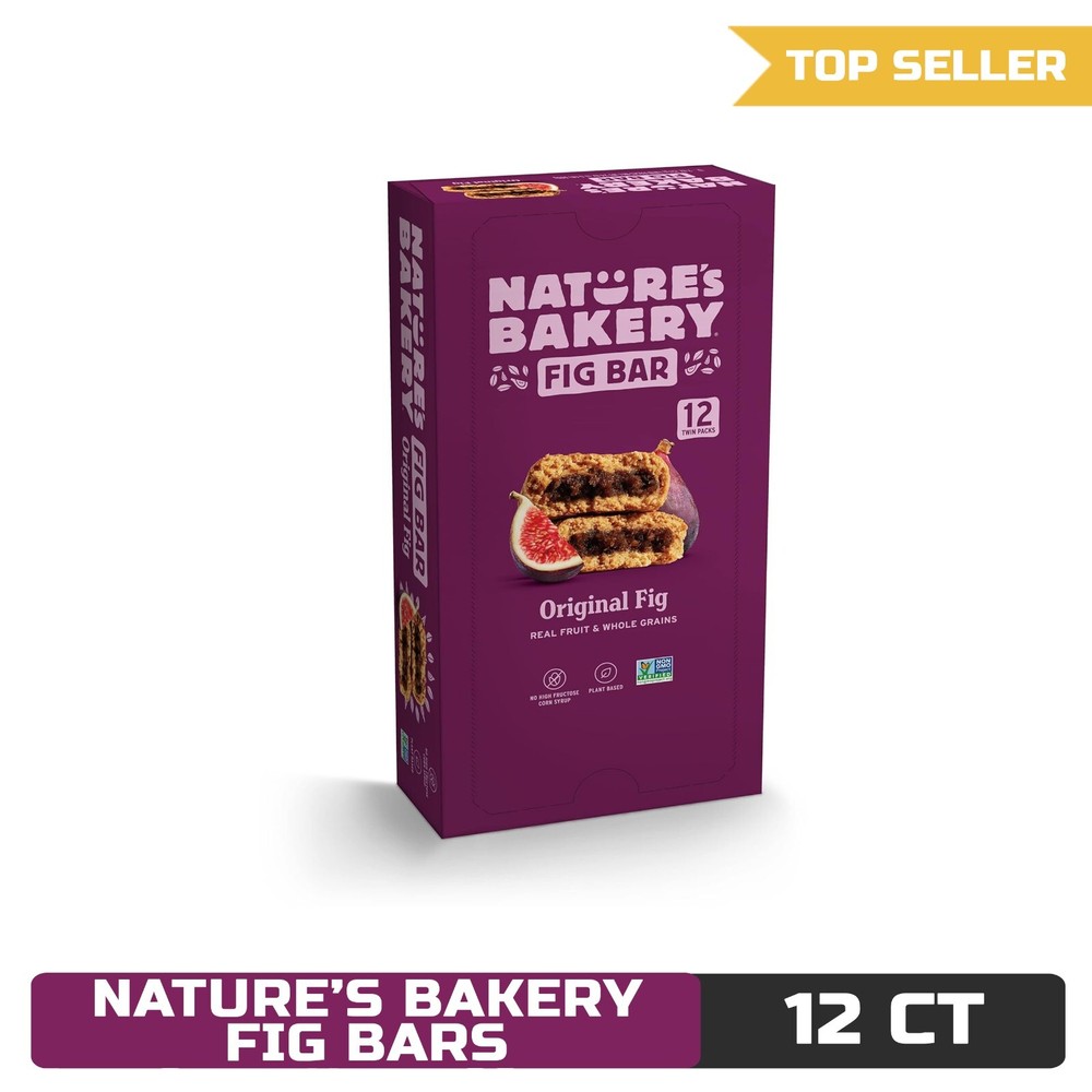 Nature’s Bakery Whole Wheat Fig Bars, Original Fig, Real Fruit