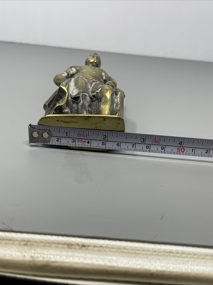 Vintage Brass Roman Gladiator Door Knocker
