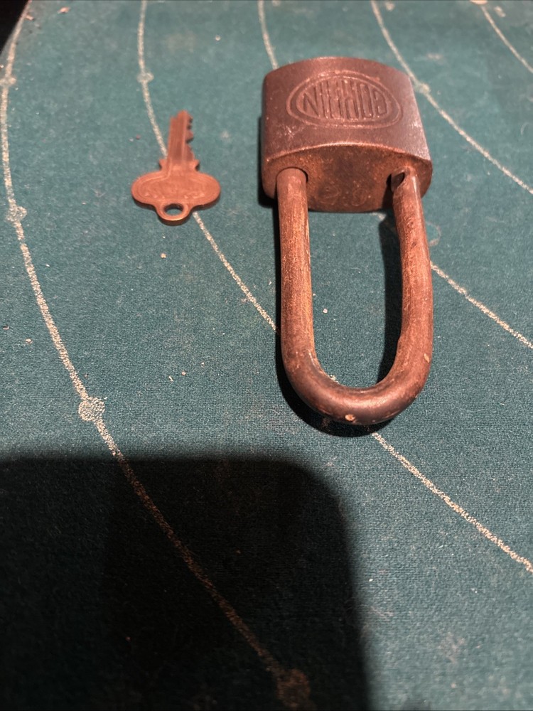 Antique Corbin #2 Lock With Key Works