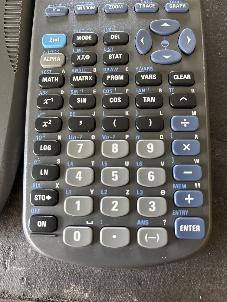 Texas Instruments TI-82 Graphing Calculator With Cover