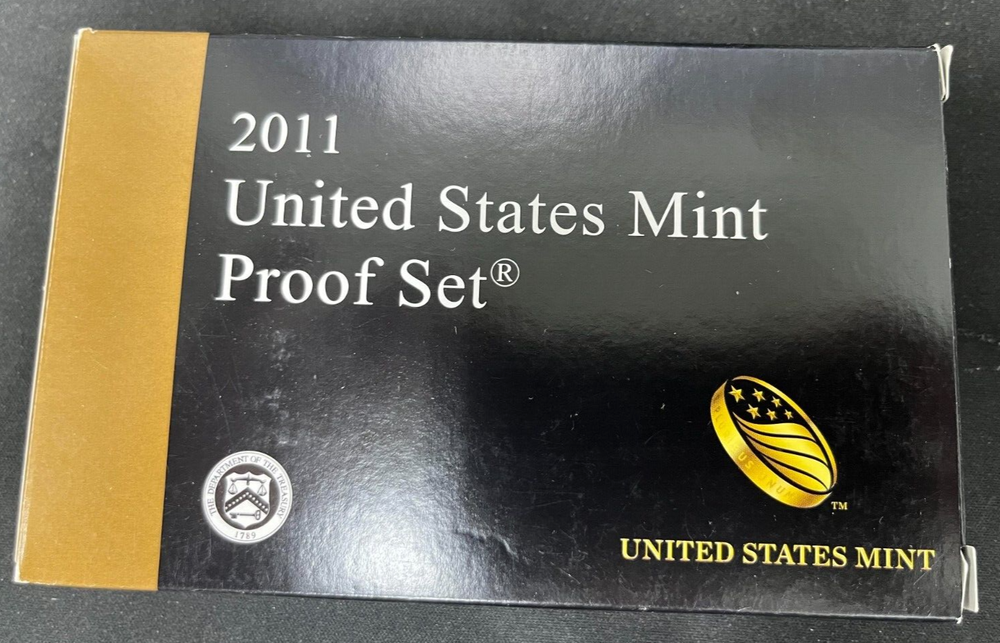 2011 Clad Proof Set U.S. Mint Original Government Packaging with COA