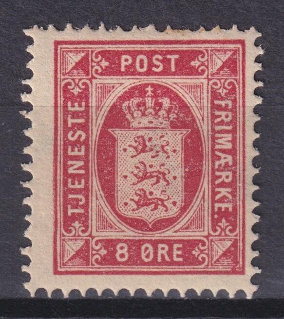 p9048/ Denmark MNH Official 8öre Issue 1875
