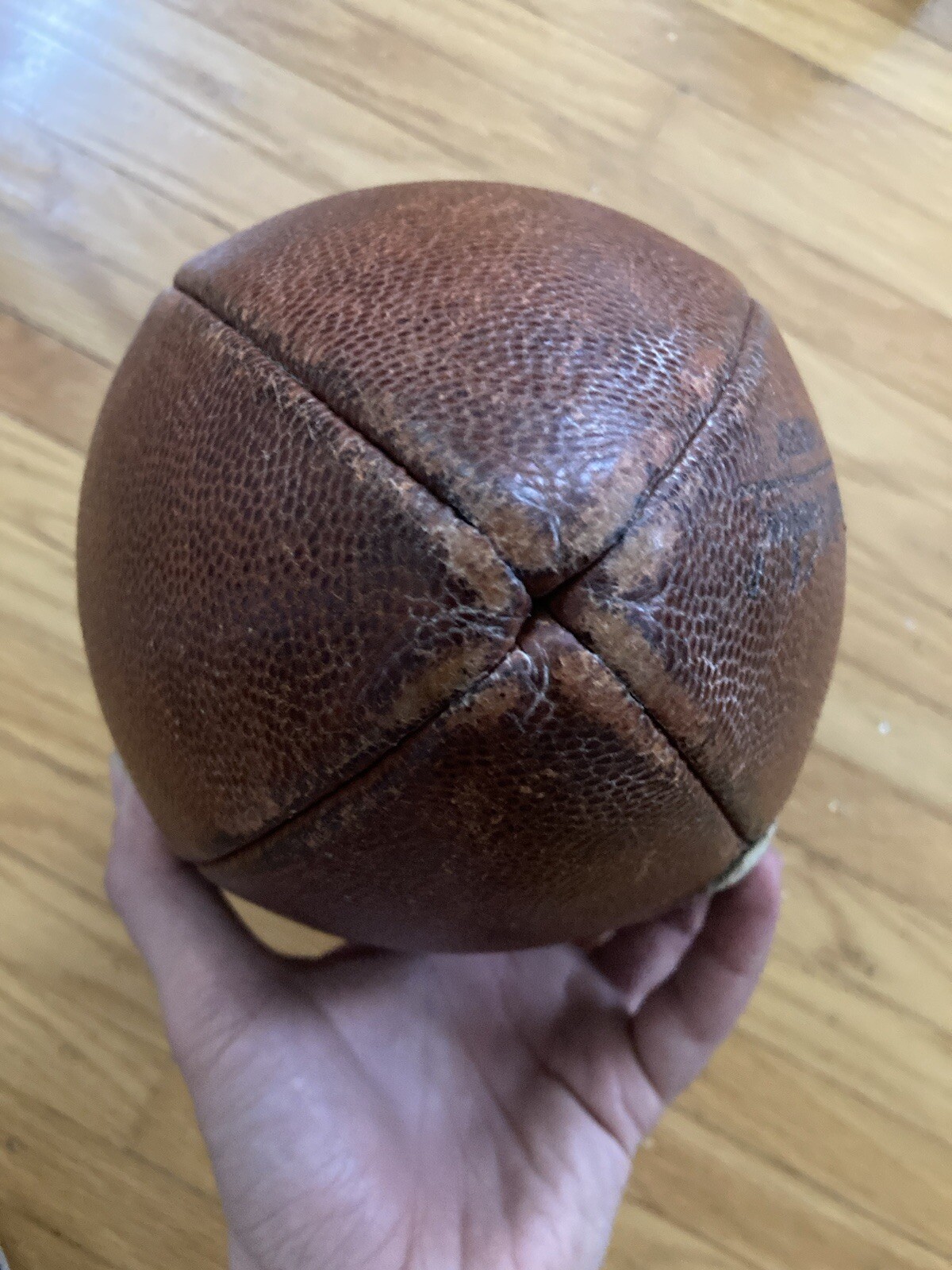 original 1960's AFL AMERICAN FOOTBALL LEAGUE actual GAME USED FOOTBALL J5-V