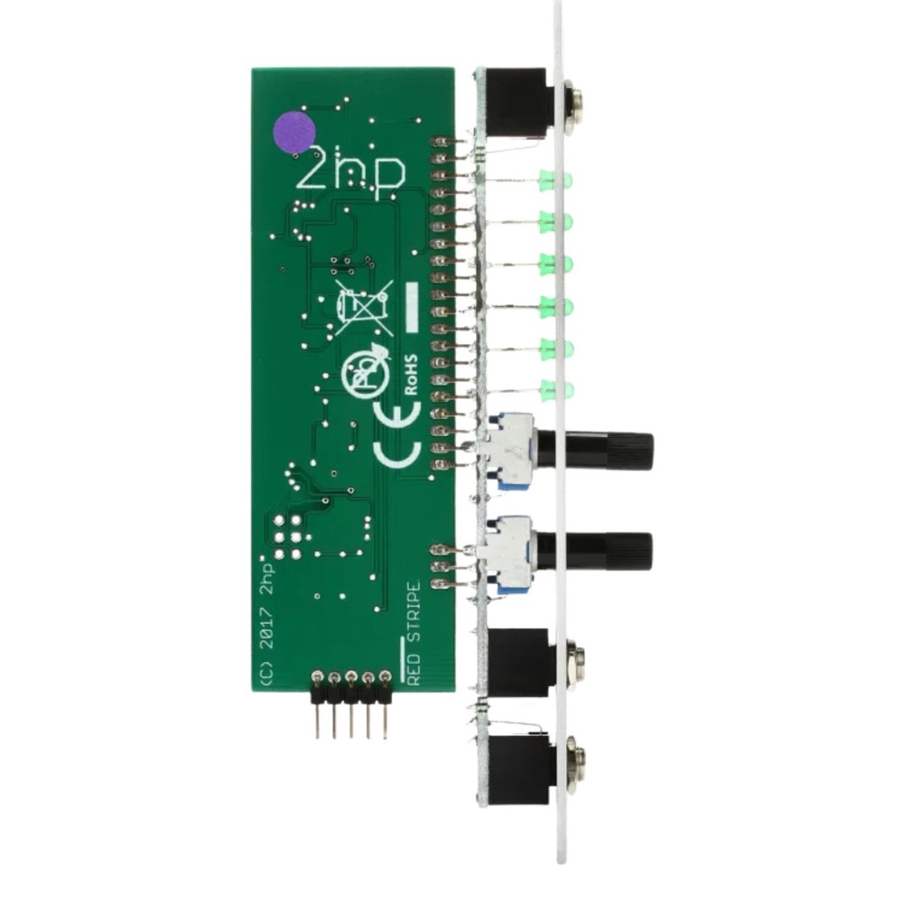 2hp Tune Multi-Scale Pitch Quantizer Eurorack Synth Module, Silver