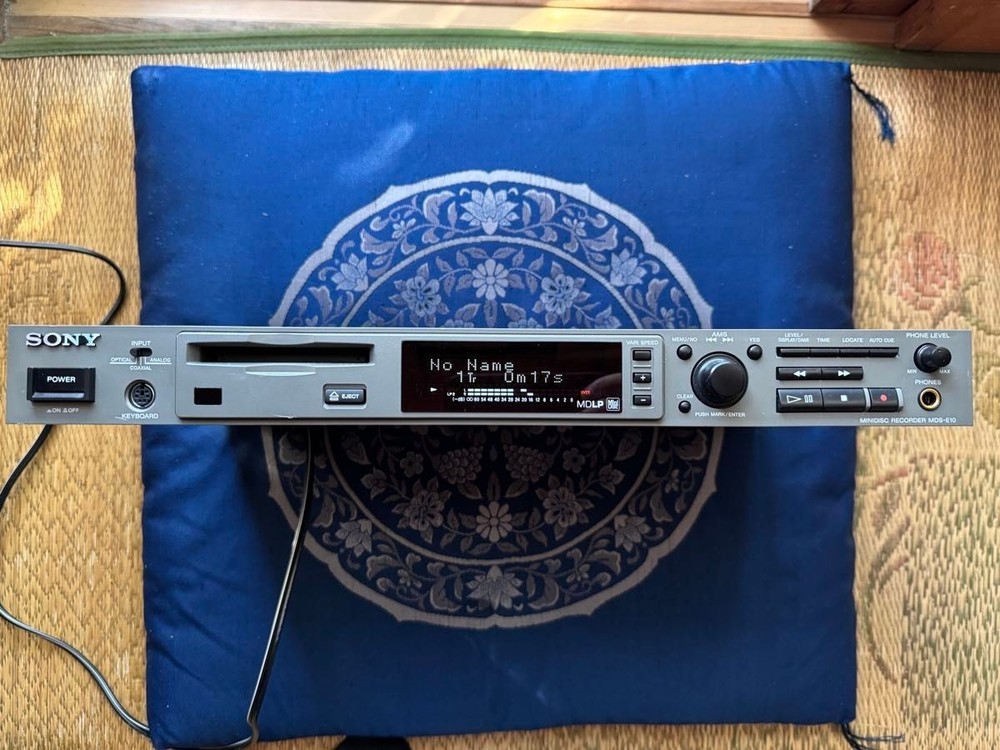 SONY MDS-E10 Professional MD Recorder Player Rack Mount Maintained