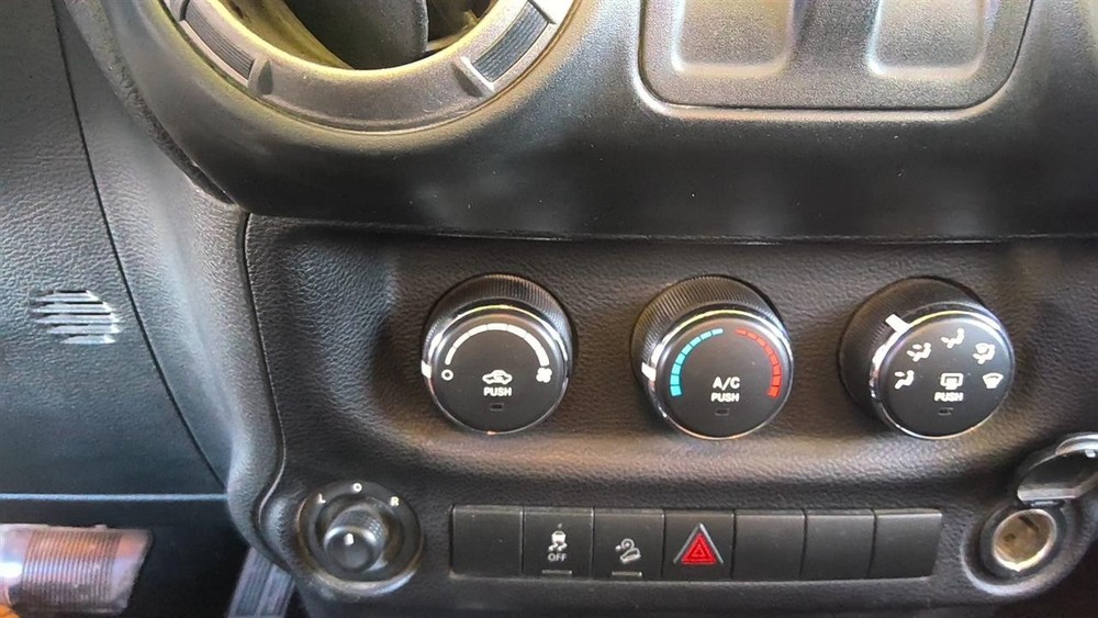 A/C Selector Switch fits 2013 Jeep Wrangler w/o automatic temperature cont