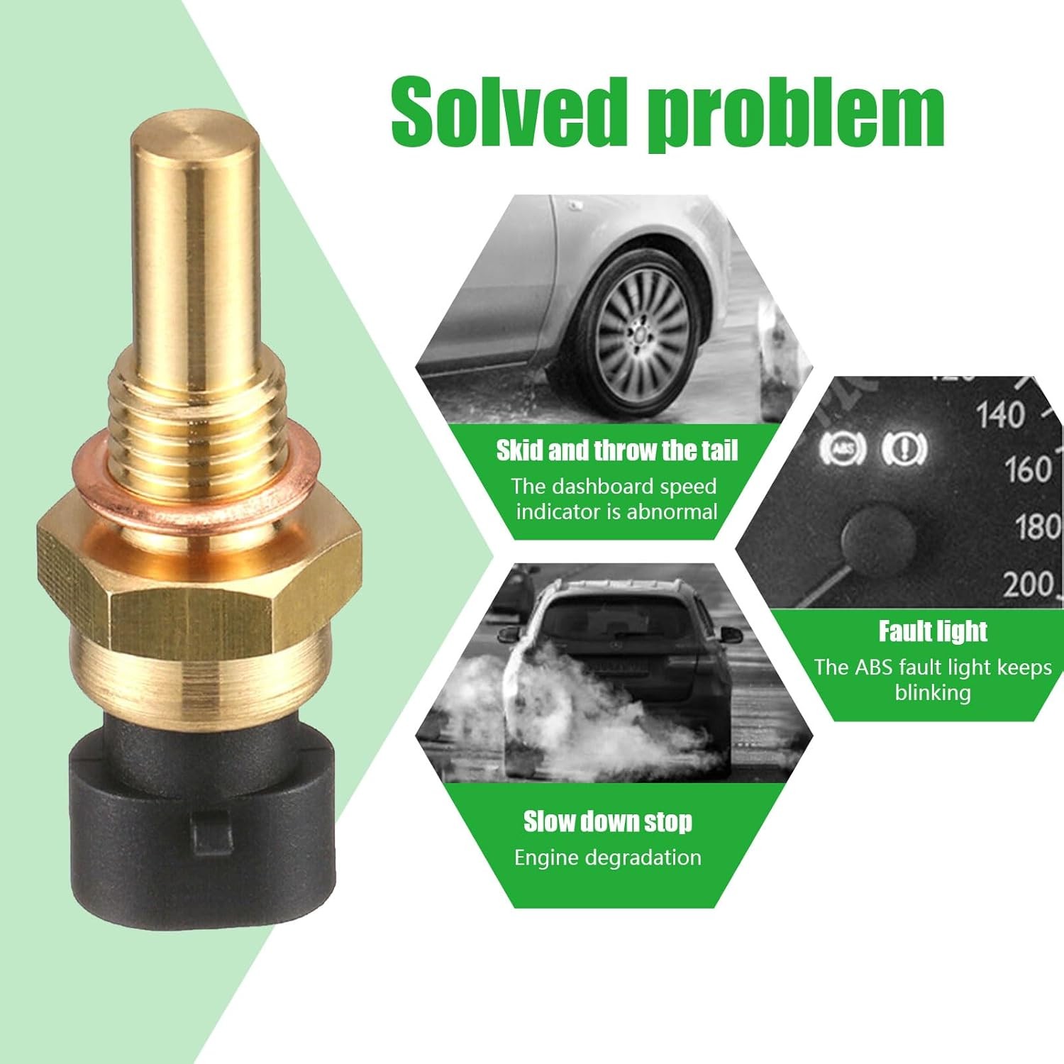 Coolant Temperature Temp Sensor For GM GMC TPI TBI LT1 LS1 LS2 4.8 5.3 6.0 5.7