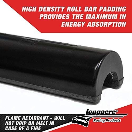 High Density Black Roll Bar Padding