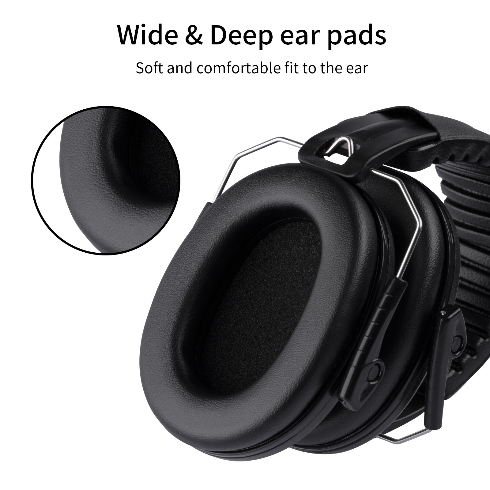 EAREST Protection Ear Muffs Hearing Noise Reduction For Gun Shooting Range