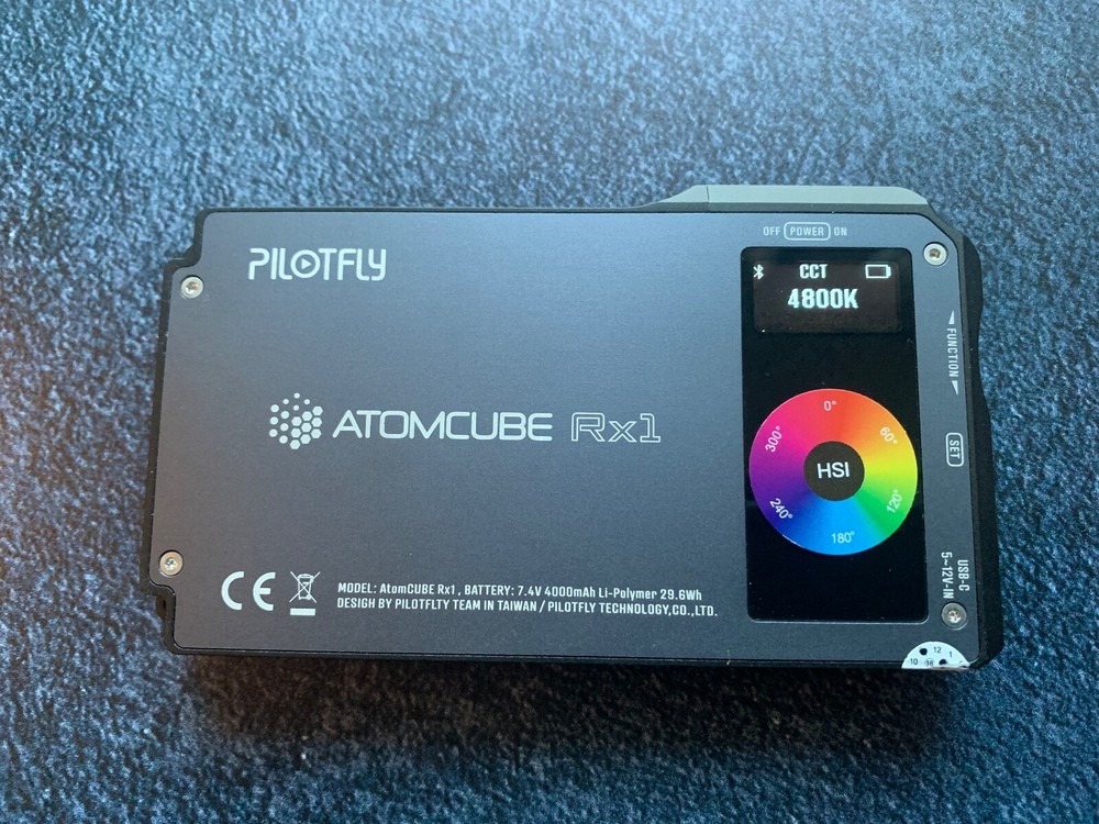 Pilotfly AtomCUBE Rx1 RGBCW Pocket LED Video Light + Accessories!