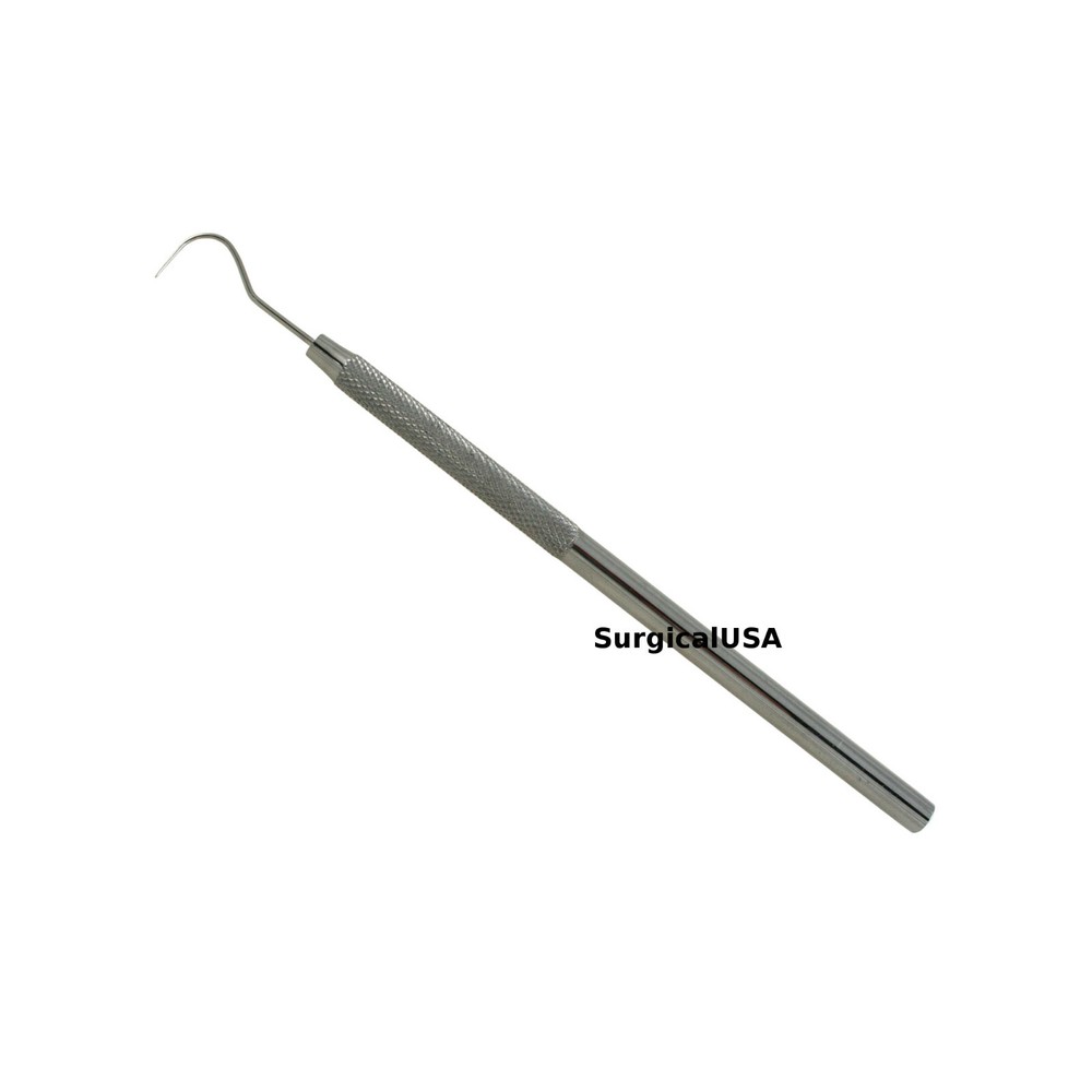Dental Explorer 23 Shephards Hook Single End Standard Handle Dentist Tools