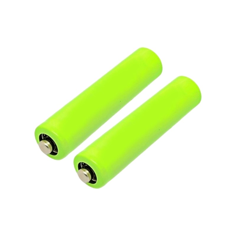 2Pcs LR03 Dummy Battery Shell for External Power Toy Devices Not Conductive
