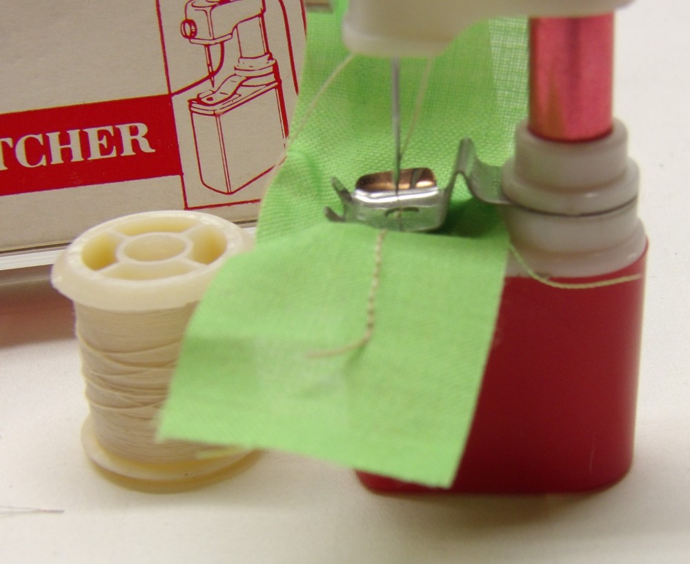 Vintage Mini-Stitcher in Original Box Including Paperwork, Extra needle, ETC.