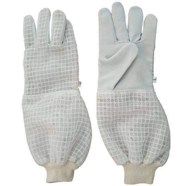 OZ ARMOUR 3 Layer Mesh Ventilated Cow Hide Gloves