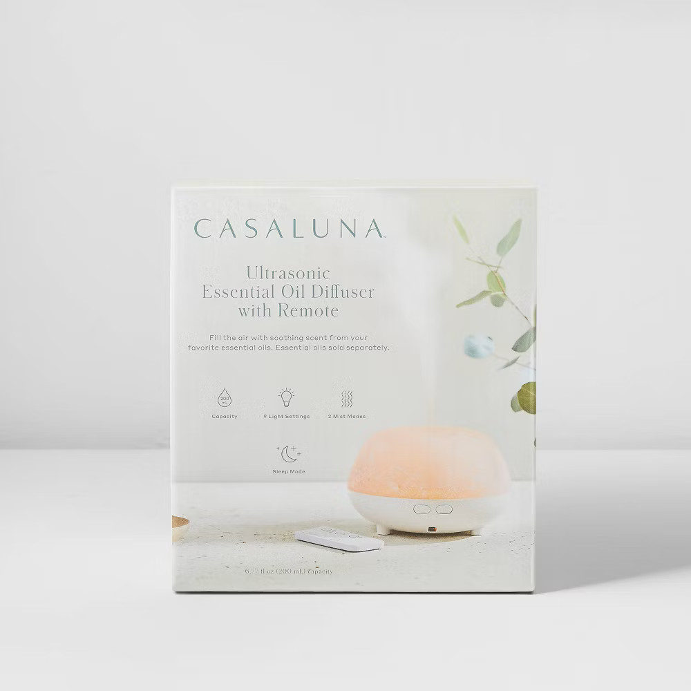 200ml Essential Oil Diffuser White - Casaluna