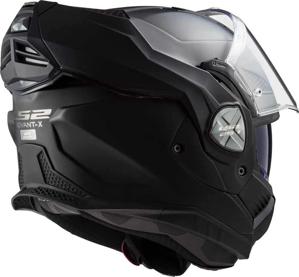 LS2 Advant X Modular Motorcycle Helmet Solid Matte Black 3XL 3X