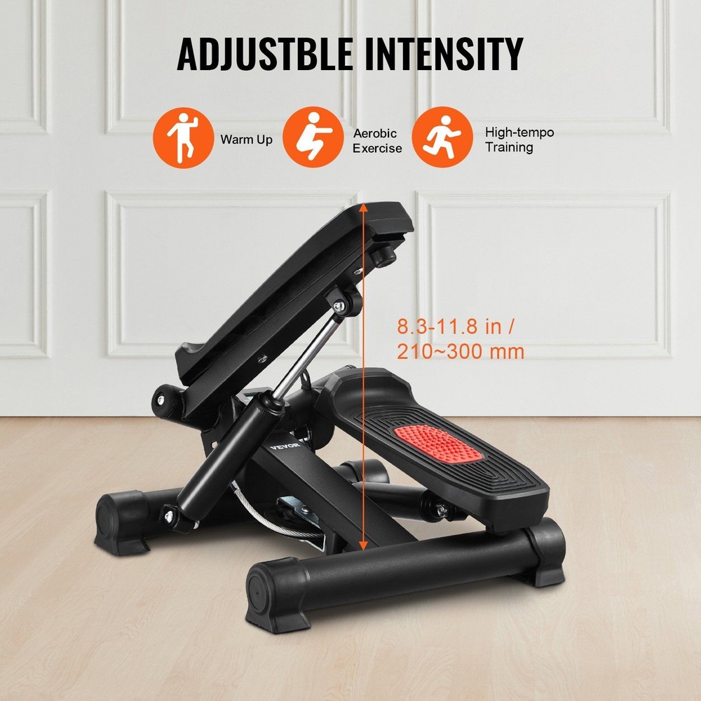 High Performance Stepper with Stretch Tubes Workout Efficiency