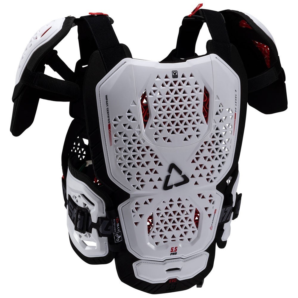 Leatt 5.5 Pro Evo Roost Deflector Small/Medium White