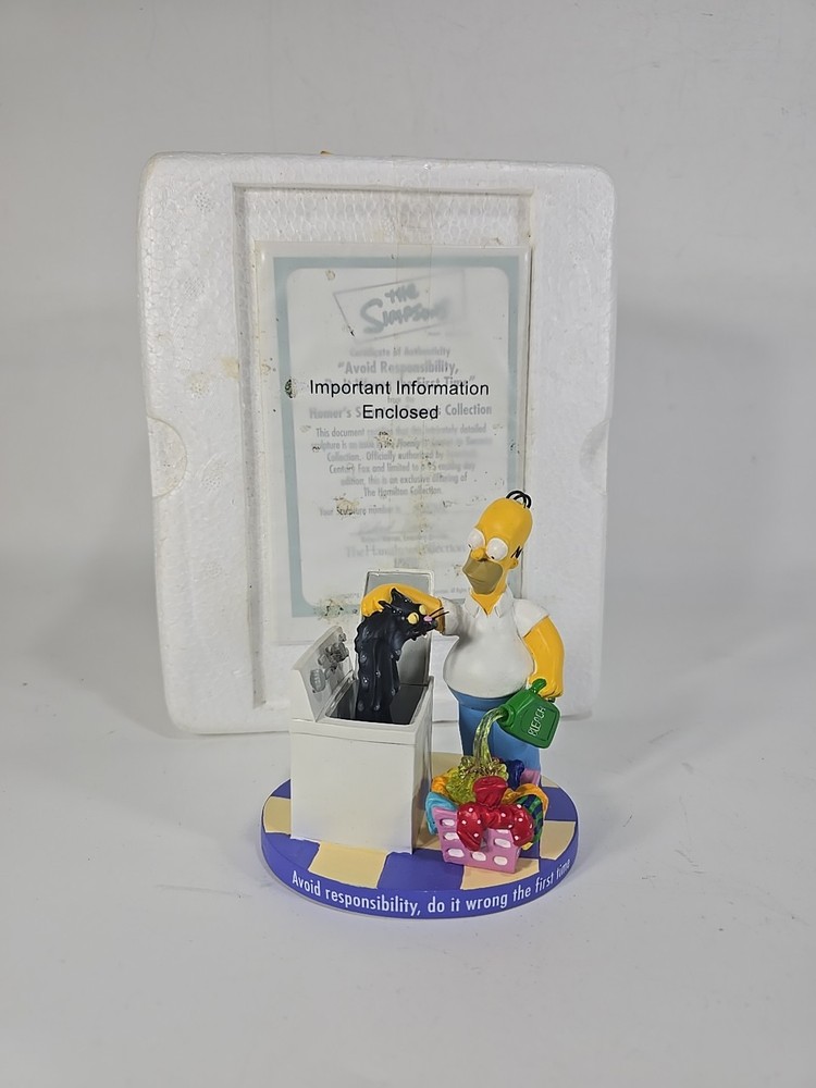 2006 Hamilton The Simpsons Avoid Responsibility, Do It Wrong the First Time