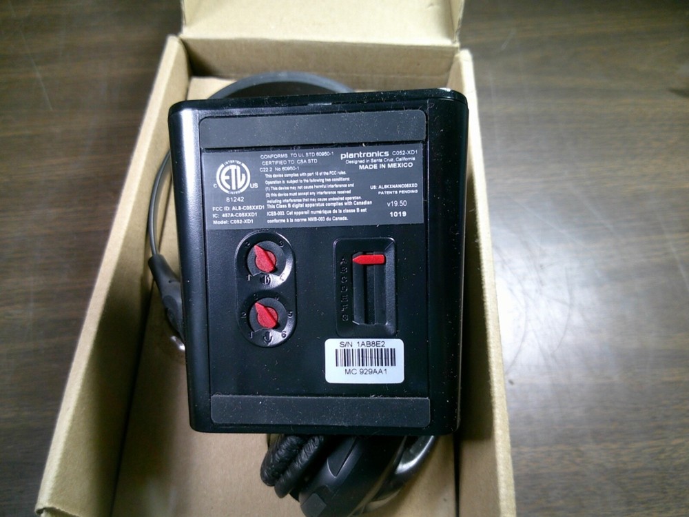 PLANTRONICS C052-XD1 DOCKING STATION