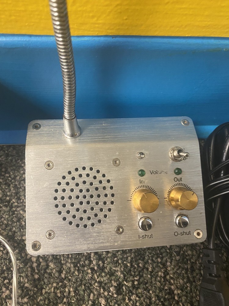 Retekess TW102 Window Speaker Intercom System W/ External Mic & Power Cord