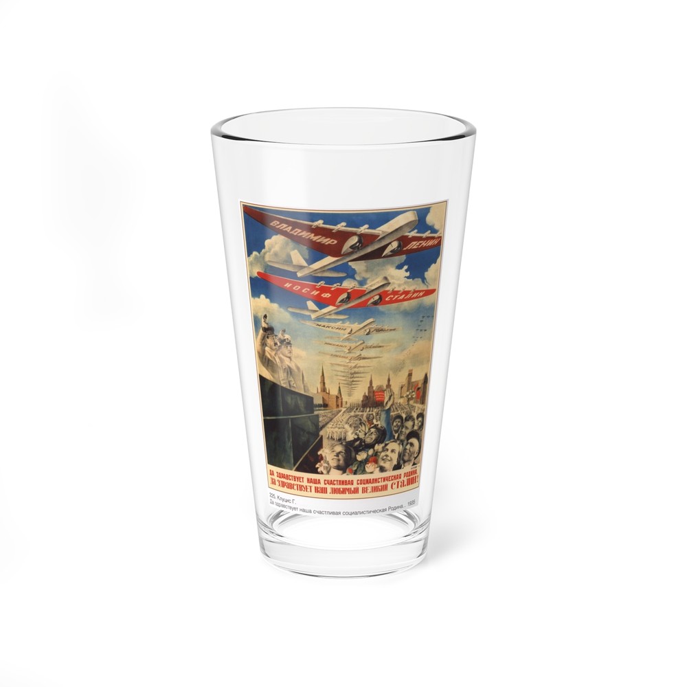 Soviet Era Poster 170 - Pint Glass 16oz