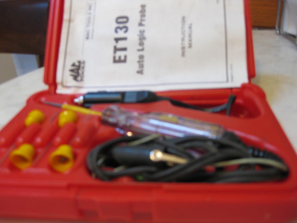 Mac Tools Auto Logic Probe Kit ET130K with Case