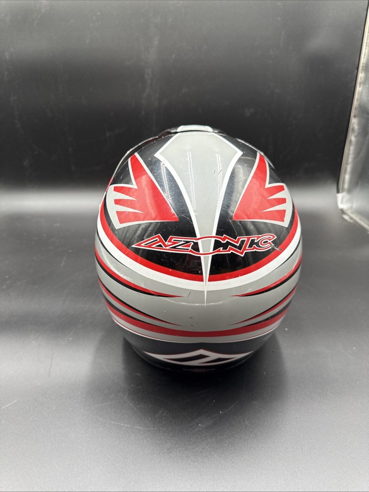 Azonic AZX Helmet Large Red/black/white
