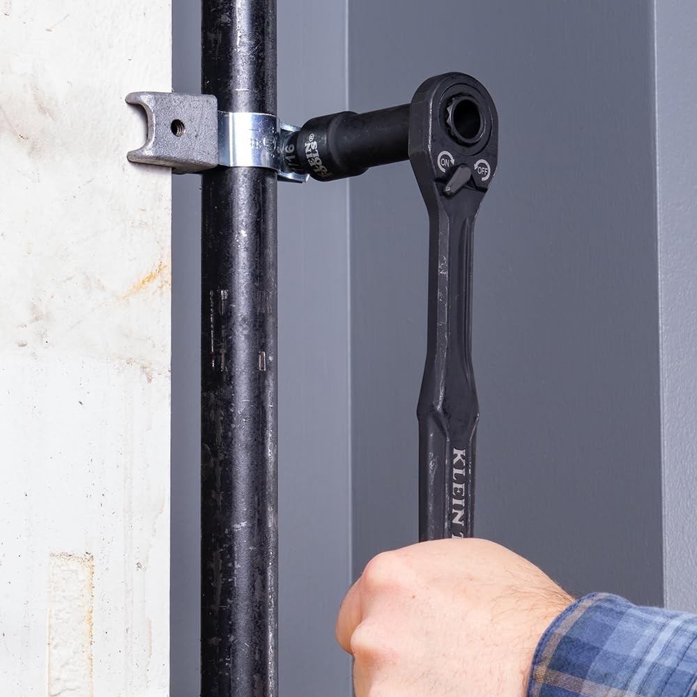 Klein Tools 65400 KNECT 15-Piece Pass Through Socket Set, SAE Impact Set with MO