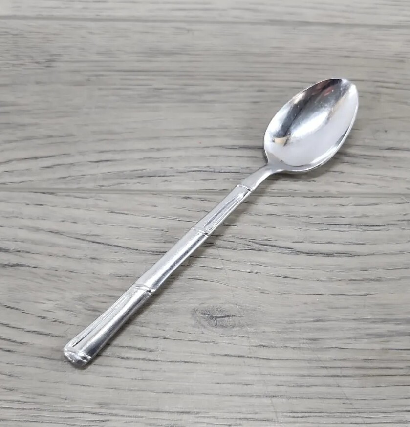 National Stainless Flatware Escapade (Bamboo) Pattern Soup Spoon - Discontinued
