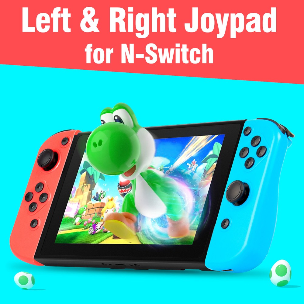 Pair Wireless Controller For Nintendo Switch Left + Right Gamepad Joystick