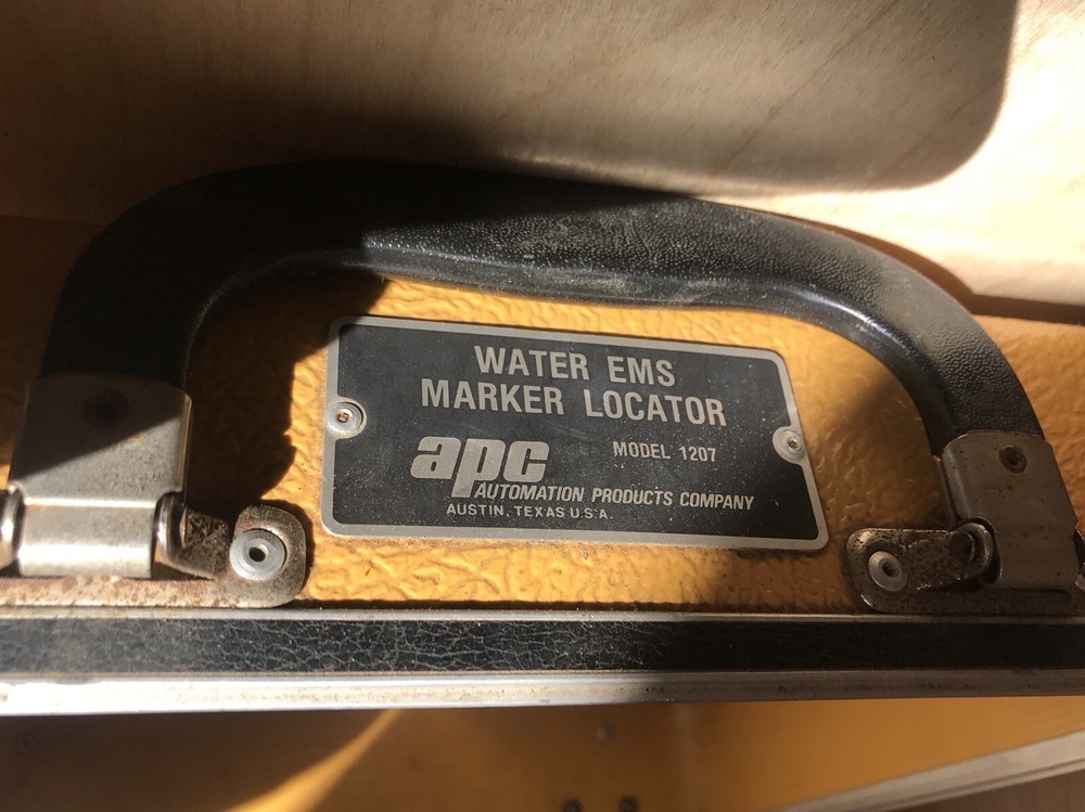 APC Water EMS Marker Locator Model 1207