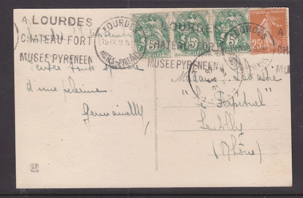 FRANCE 1919 POST CARD