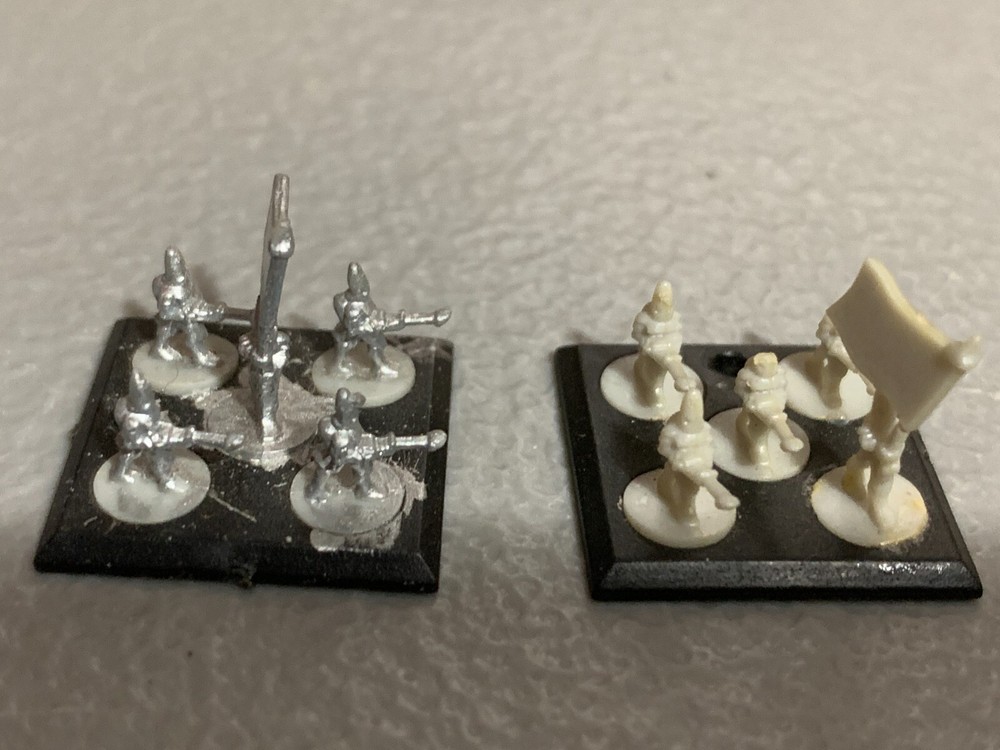 A11344 EPIC WARHAMMER 40K ELDAR CRAFTWORLDS COMMAND BANNER GUARDIANS 2 PACK LOT