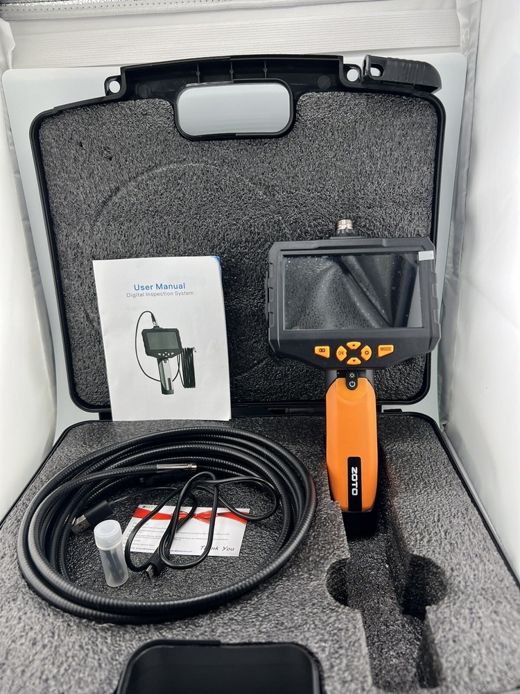ZOTO 4.5" professional digital inspection camera