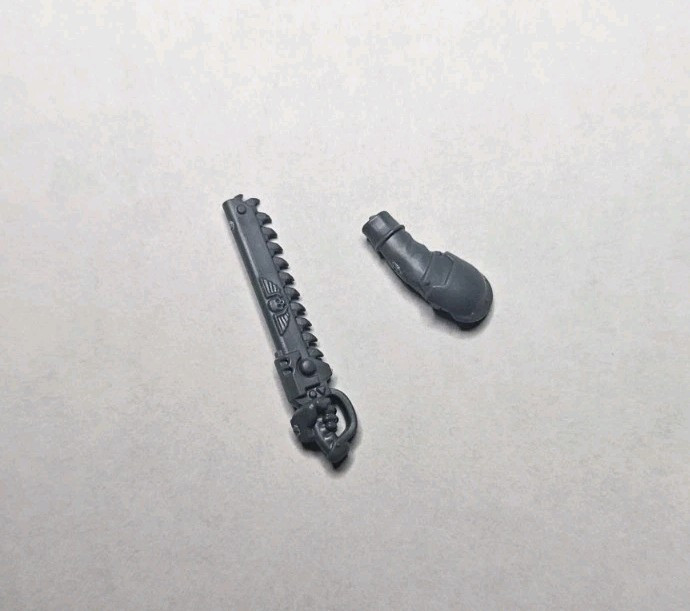 40k Astra Militarum Bits Krieg Combat Engineer Watchmaster Chainsword