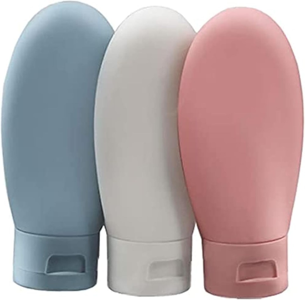 Travel Bottle, 3 Pcs Leak Proof Refillable Squeezable Containers Set(60 ml)...