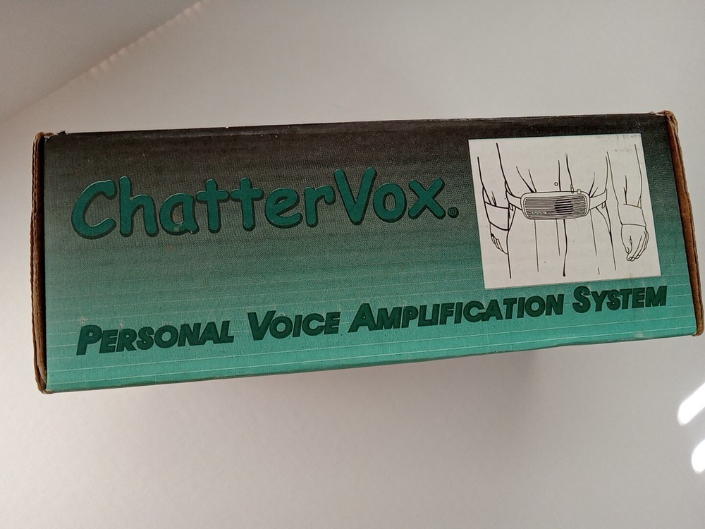Chattervox Personal Voice Amplification System ( Microphone Not Included ) READ