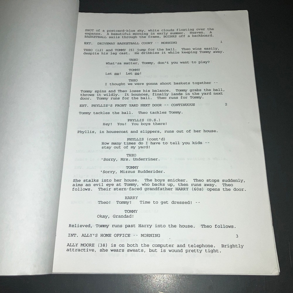 THE CALLING (6/1/98) Final White Draft 101 w/HIGHLIGHTS & NOTES + COA!