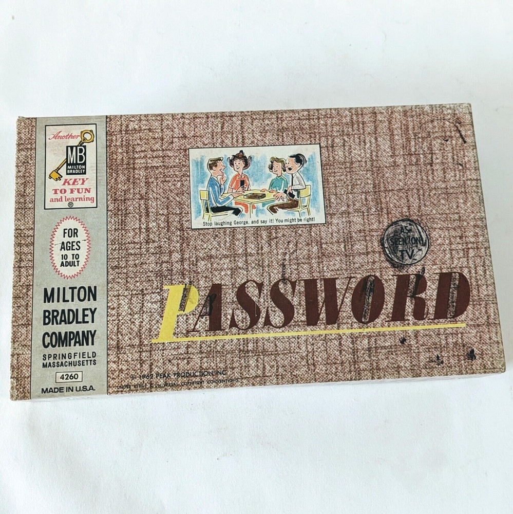 Vintage Game Password 1970