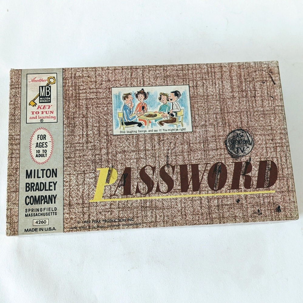 Vintage Game Password 1970